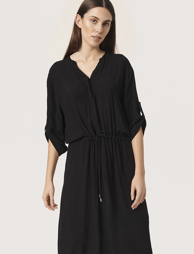 Soaked in Luxury - SLZaya Dress - sommarklänningar - black - 0