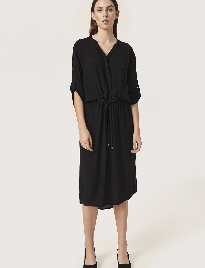 Soaked in Luxury - SLZaya Dress - sommarklänningar - black - 4