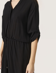 Soaked in Luxury - SLZaya Dress - skjortklänningar - black - 6