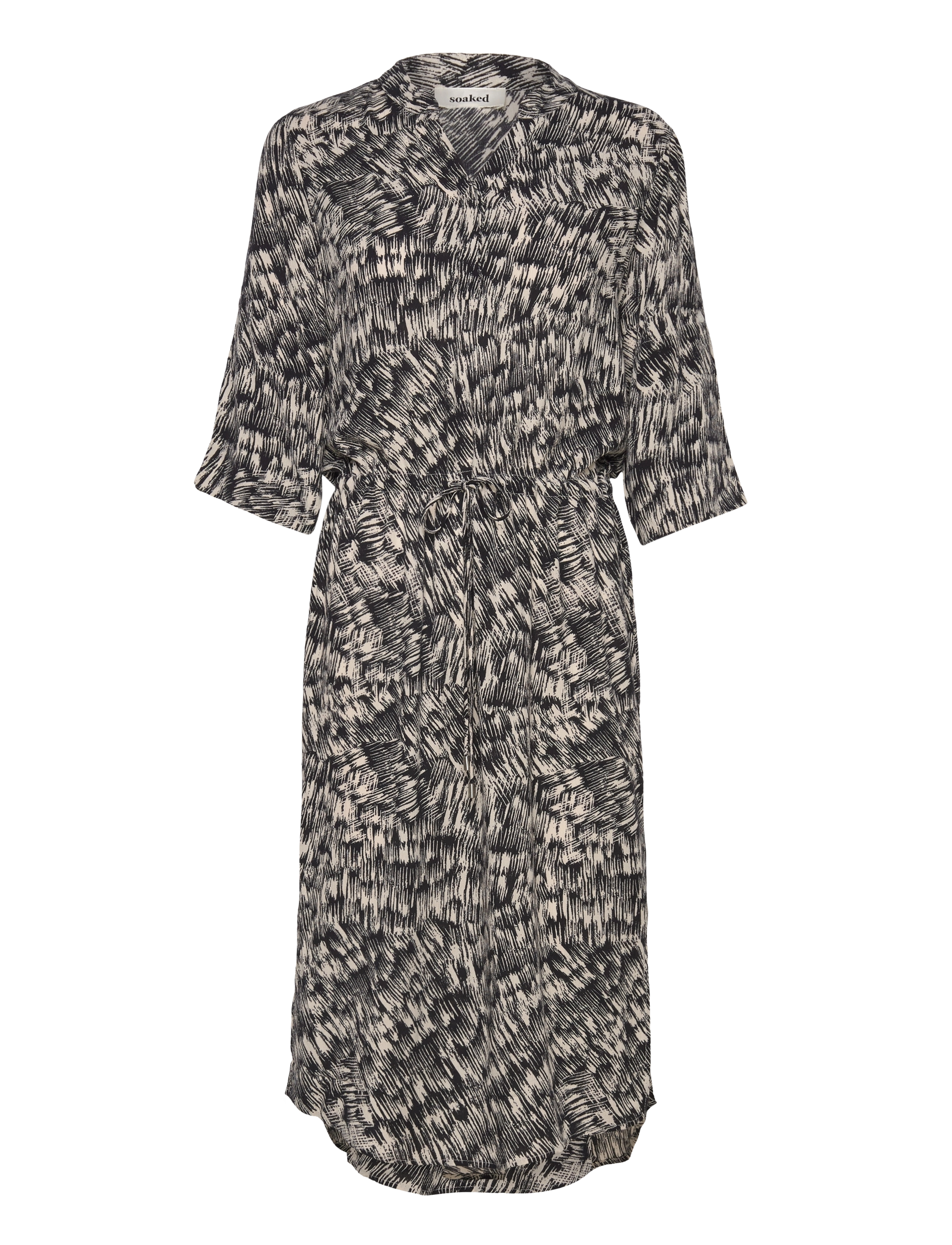 SOAKED Slzaya Kleid Schwarz - L - Damen