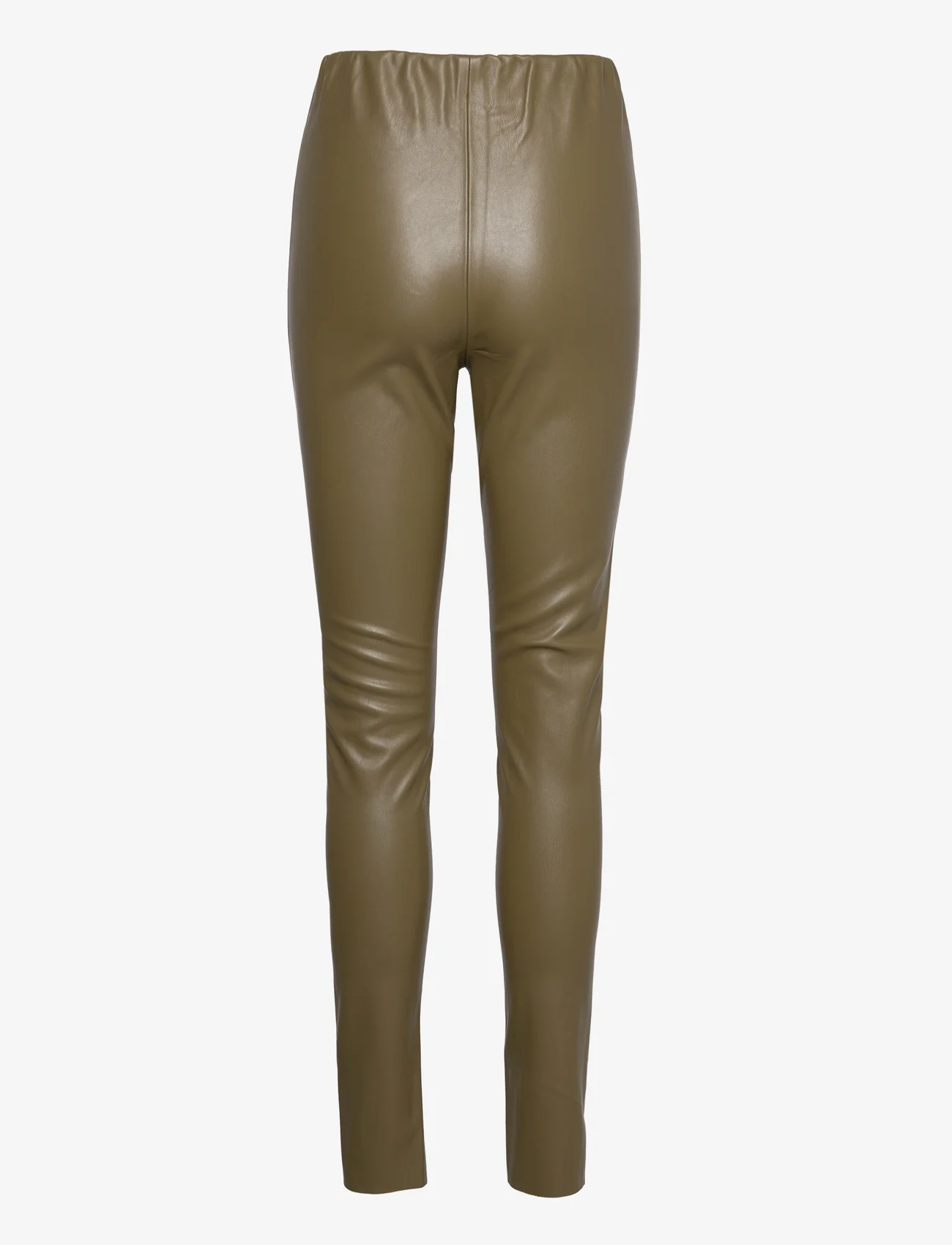 Soaked in Luxury - SLKaylee PU Leggings - party wear at outlet prices - beech - 1