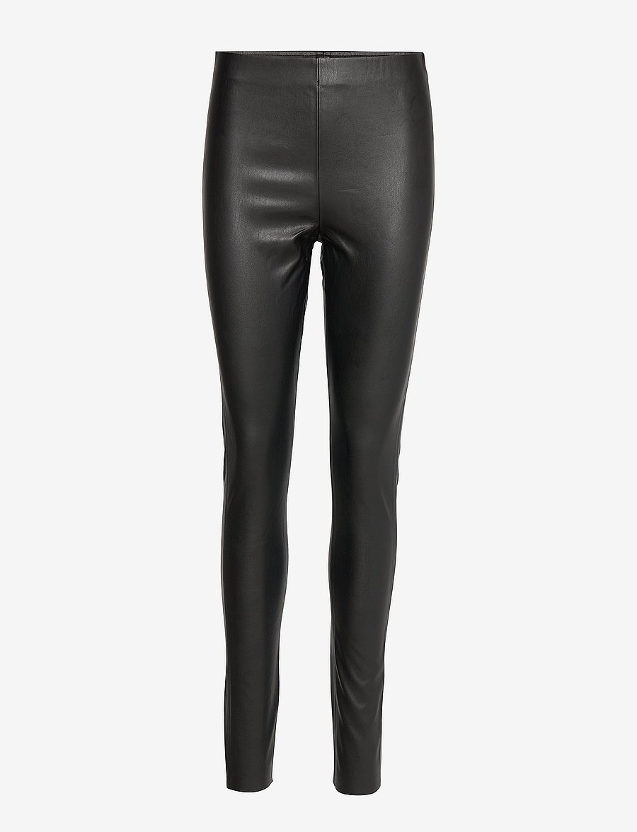 Soaked - SLKaylee PU Leggings - lederhosen - black - 0