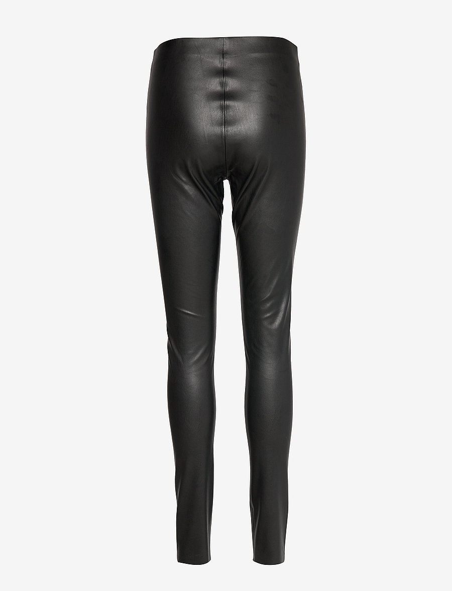 Soaked - SLKaylee PU Leggings - lederhosen - black - 1