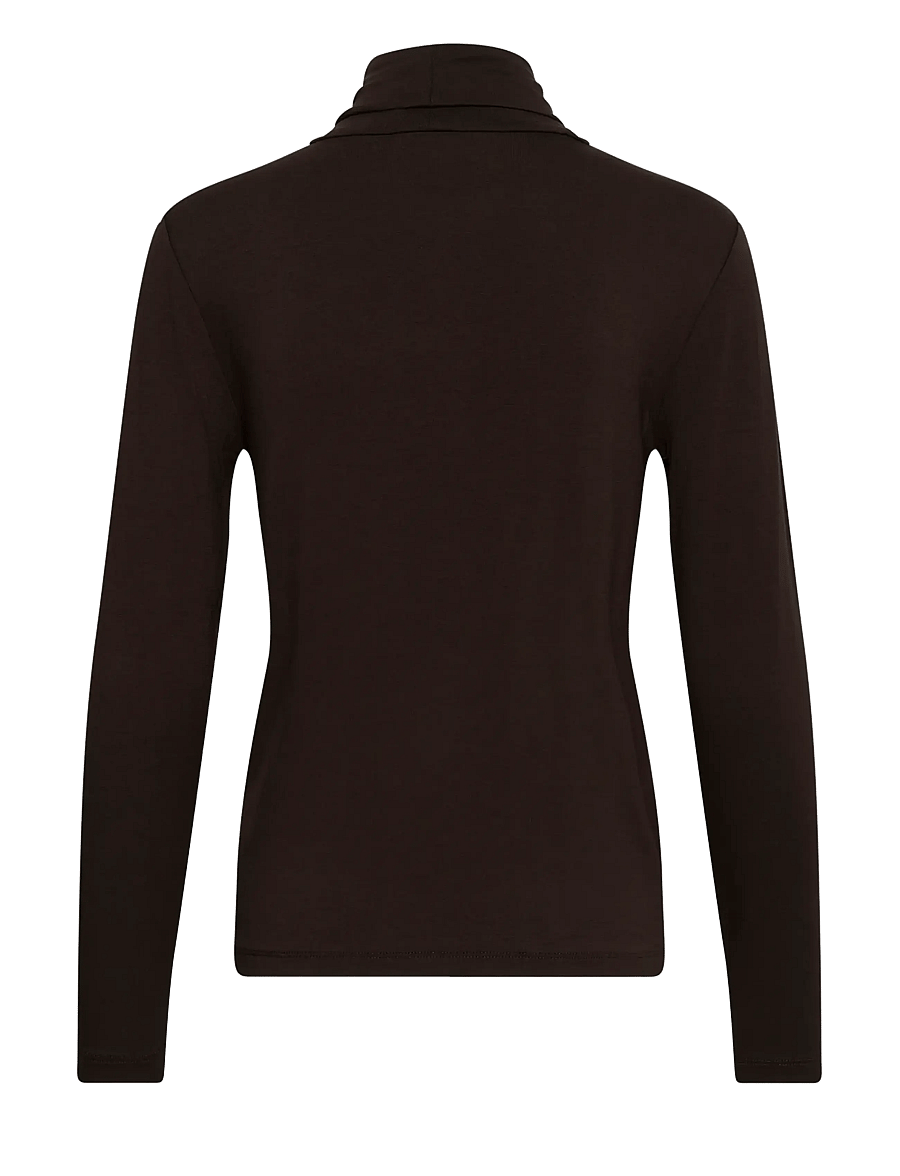 Soaked - SLHanadi Rollneck LS - långärmade toppar - mole' - 2