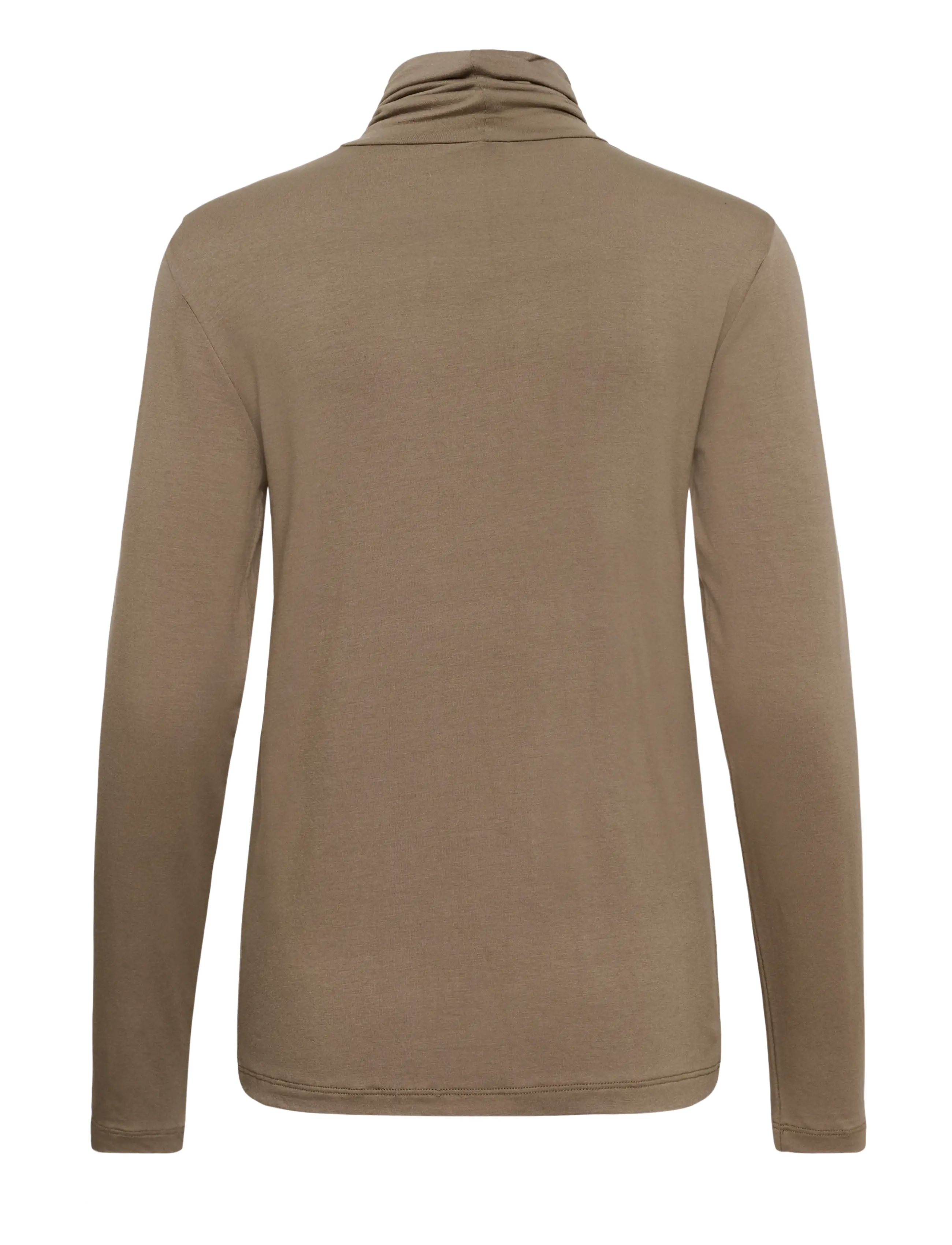 Soaked - SLHanadi Rollneck LS - long-sleeved tops - walnut - 2
