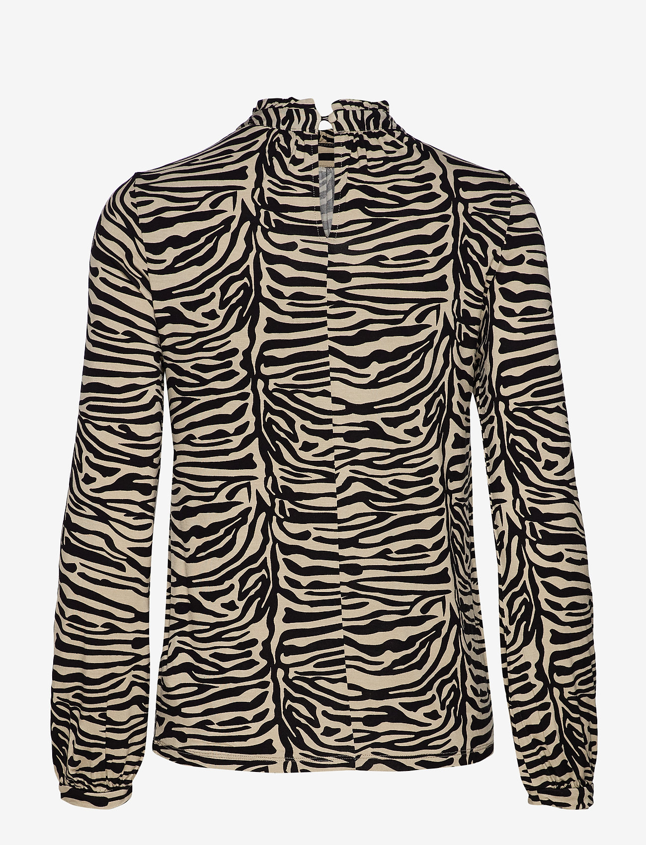 Soaked in Luxury - SL Drop Print Tee LS - eucalyptus print - 1