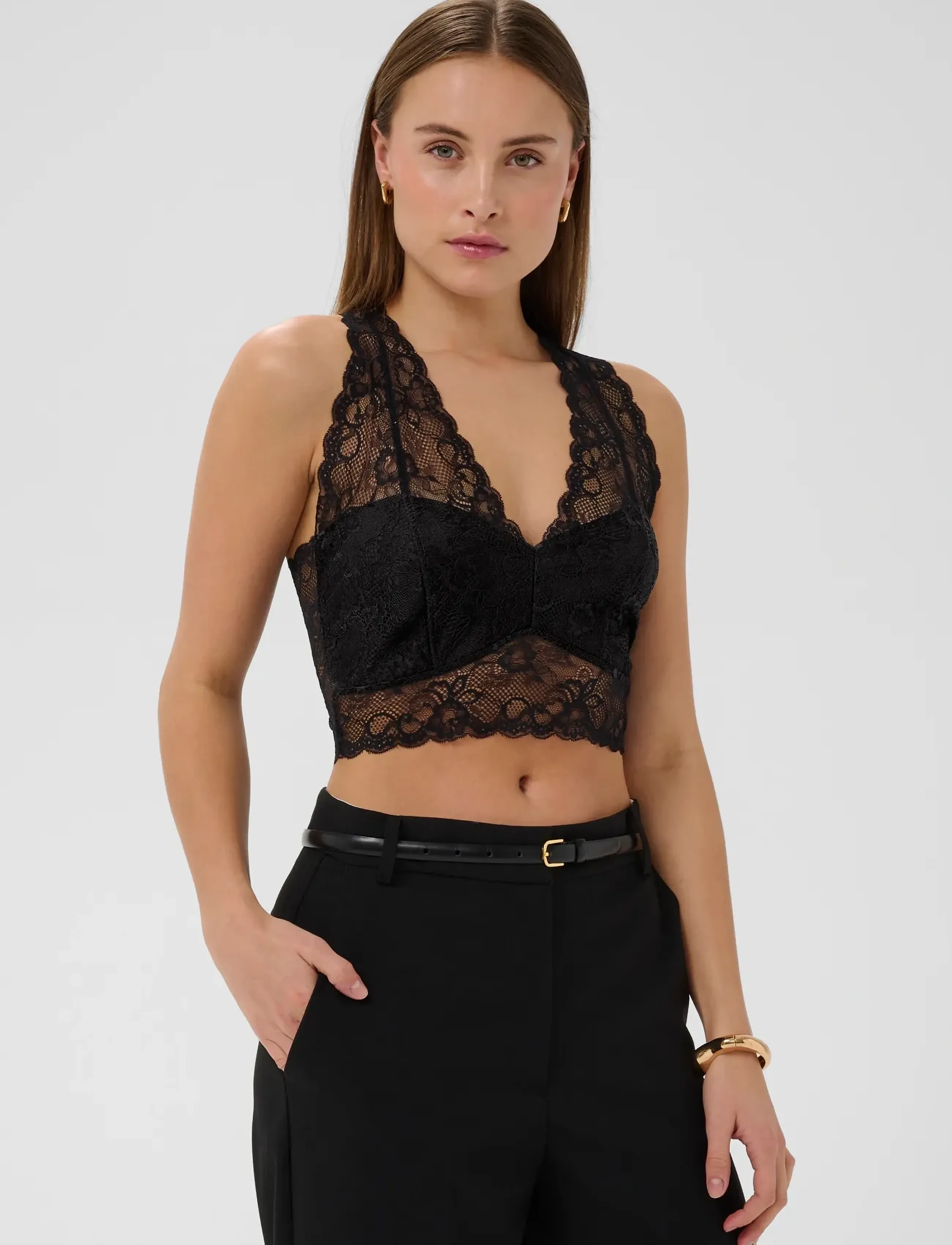 Soaked Sldolly Bralette, XS, Black, Bløde Bh'Er > Bralette, Dame