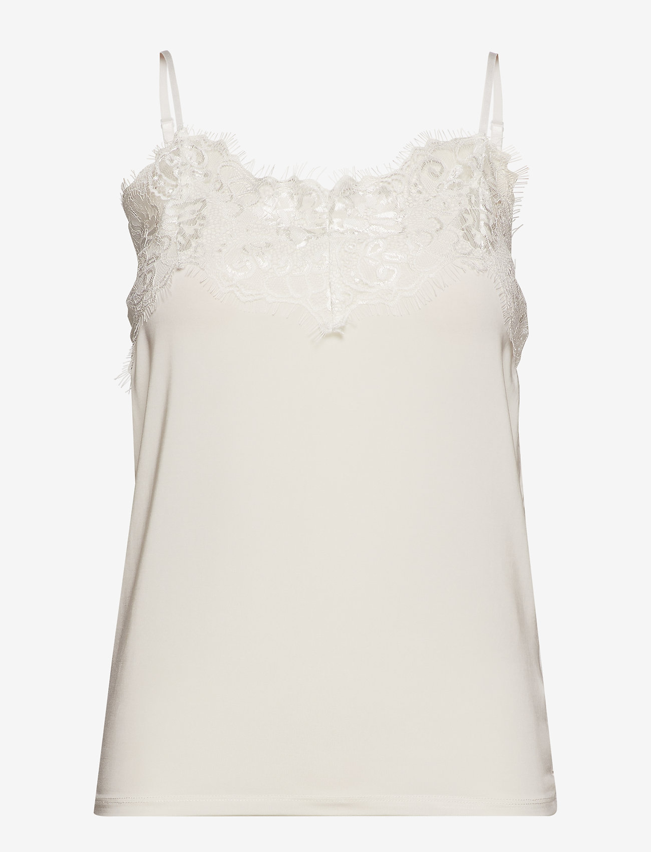Soaked in Luxury - SLClara Singlet - linnen - broken white - 1