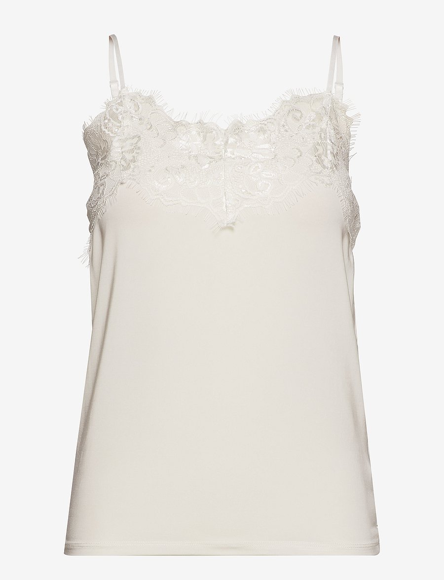 Soaked - SLClara Singlet - Ärmellose tops - broken white - 1