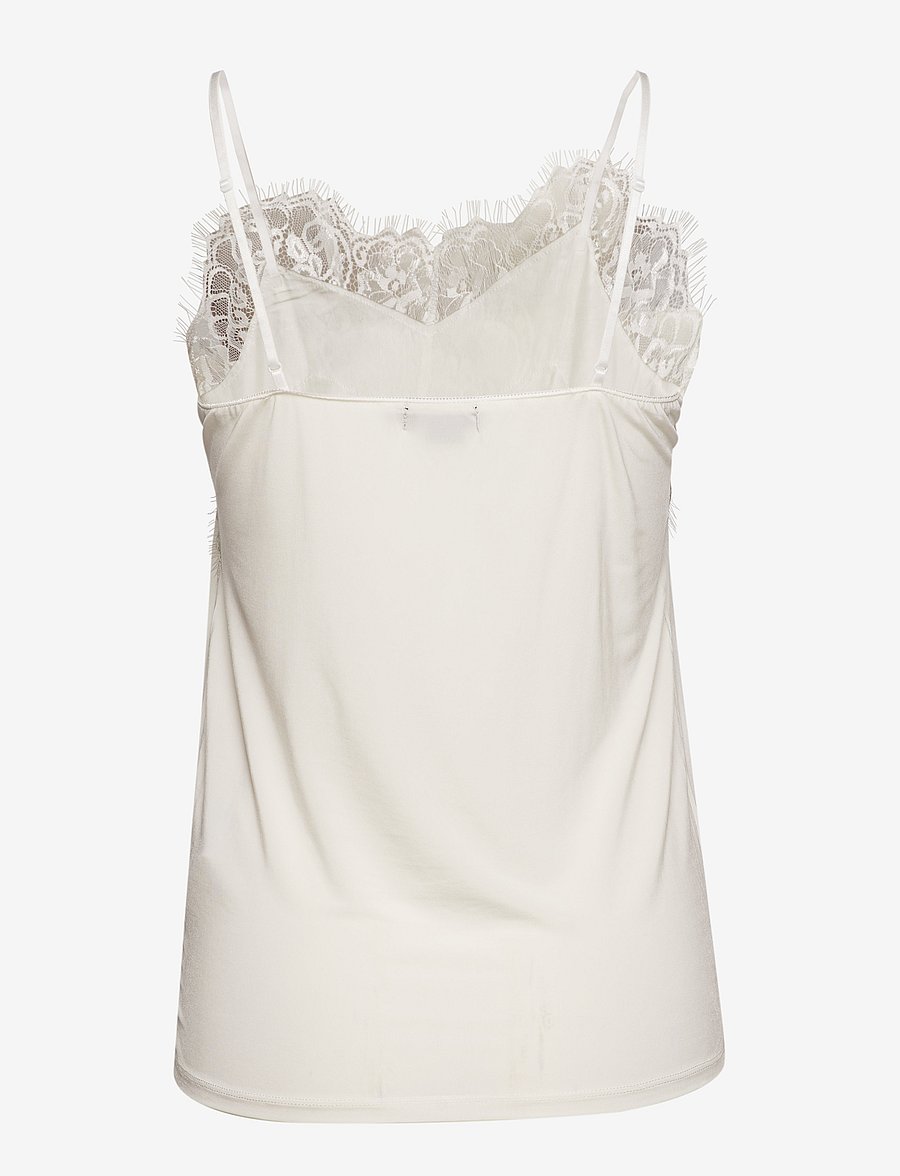 Soaked - SLClara Singlet - Ärmellose tops - broken white - 2