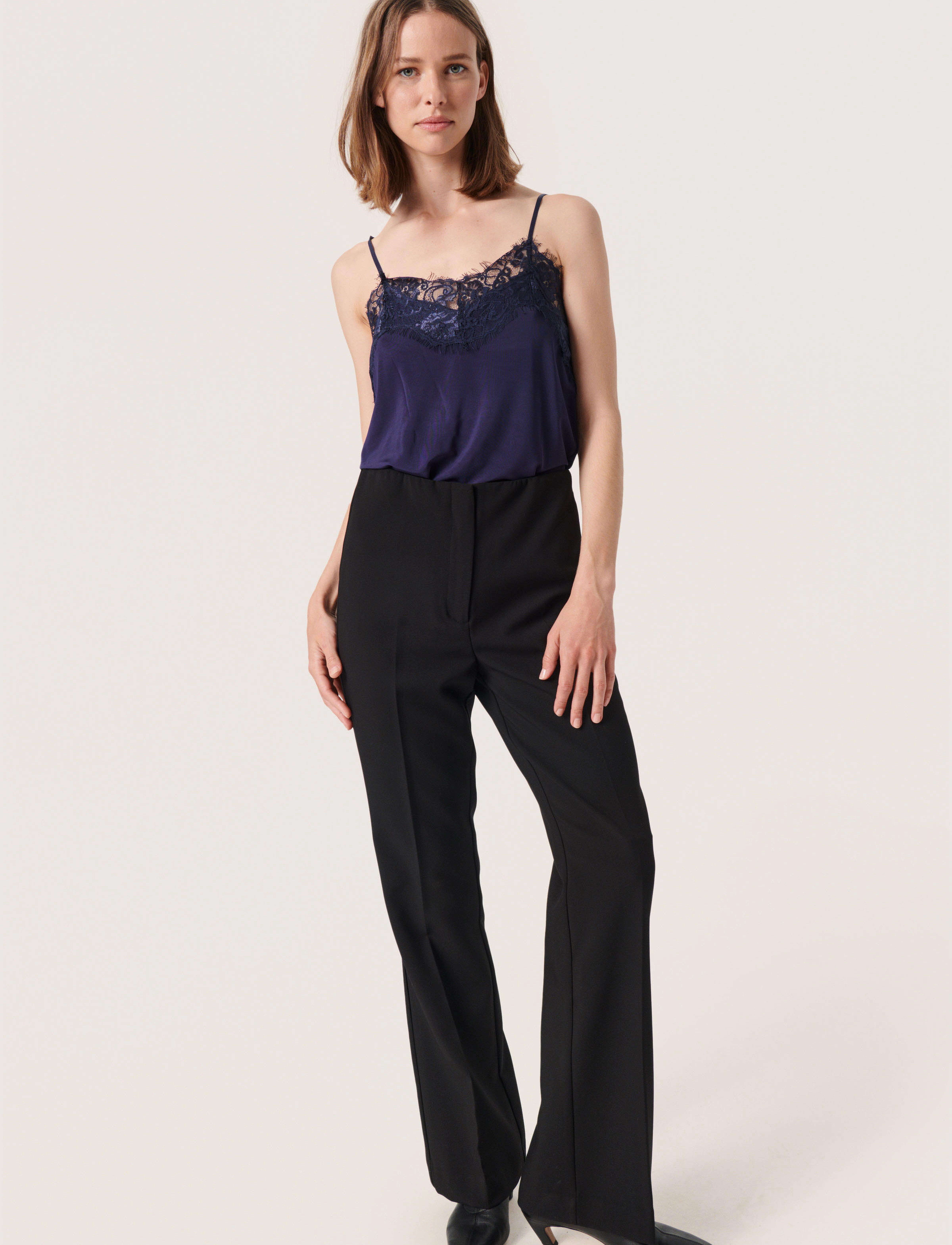 Soaked - SLClara Singlet - Ärmellose tops - navy - 3
