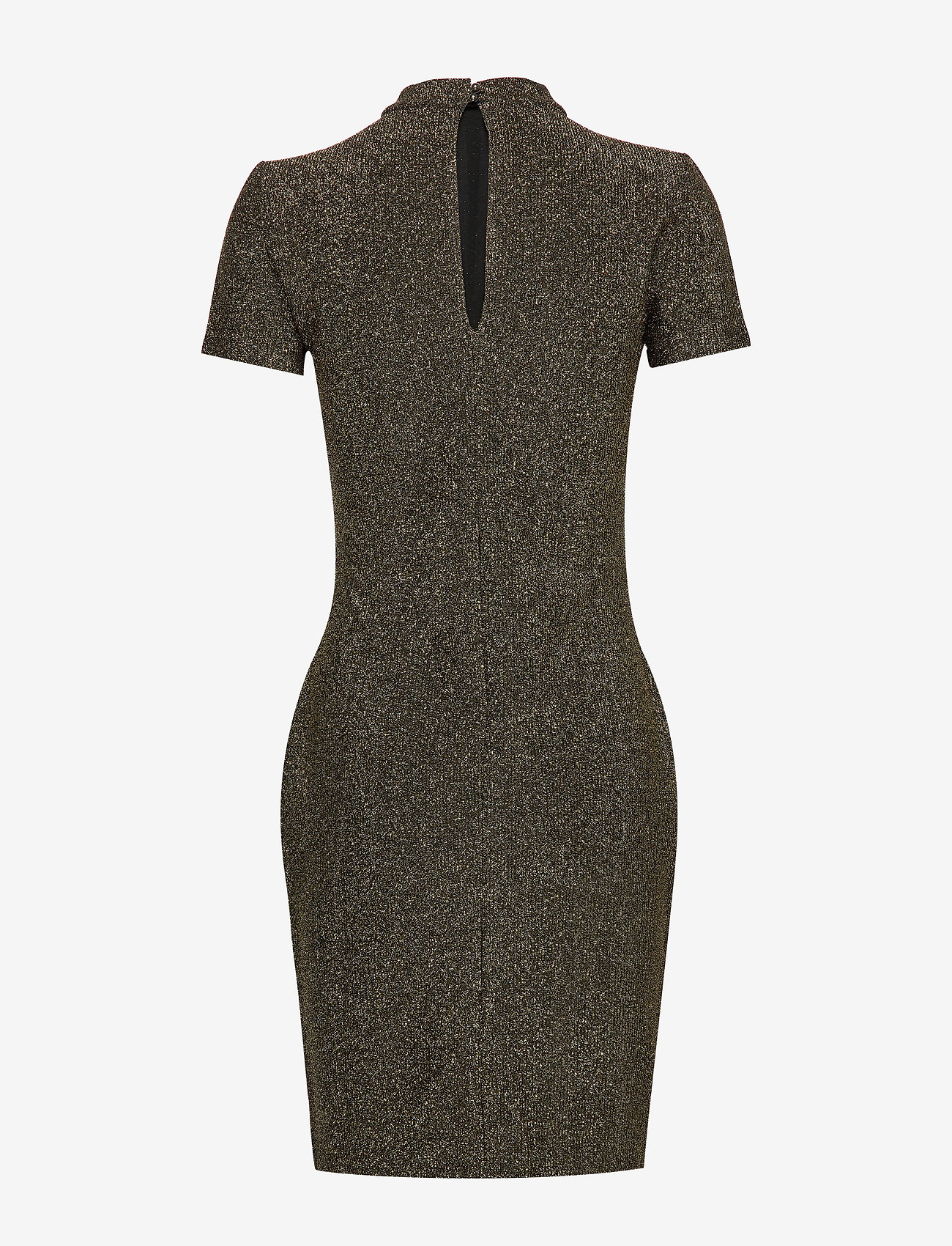 Soaked in Luxury - Cooper Dress - gold glitter on black - 1