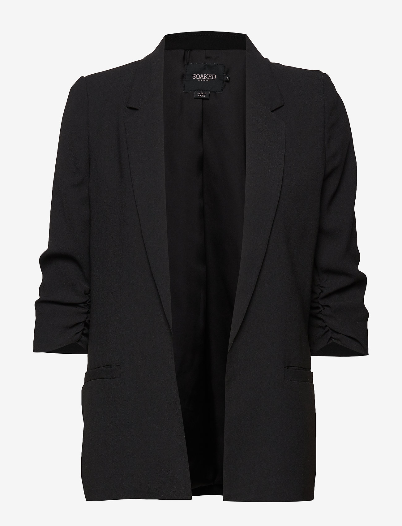 Soaked in Luxury - SLShirley Blazer - enkelknäppta kavajer - black - 1