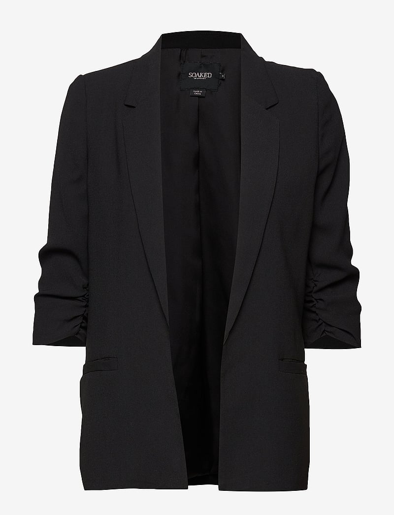 Soaked in Luxury - SLShirley Blazer - enkelknäppta kavajer - black - 1