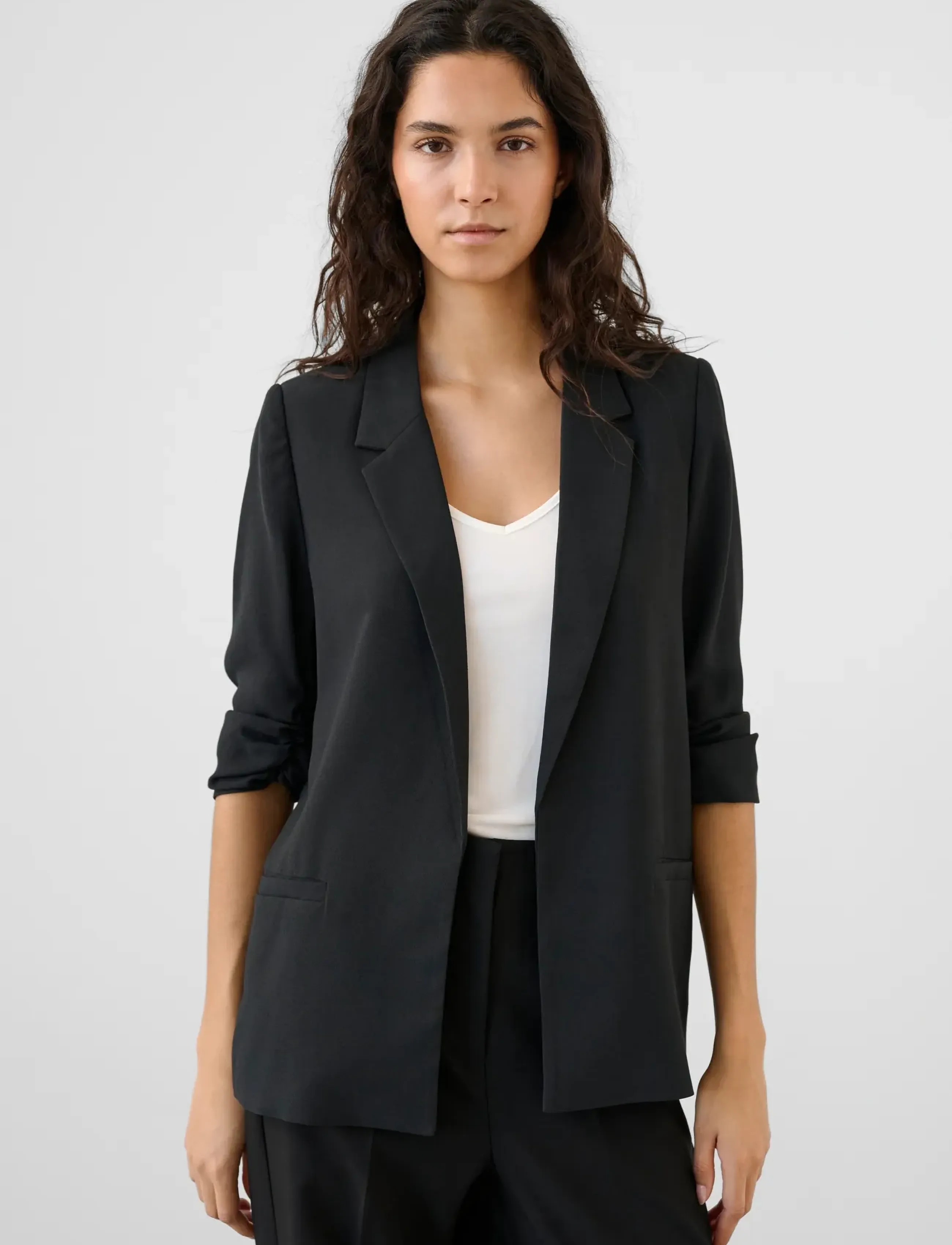 Soaked SLShirley Blazer - Blazere - BLACK / black