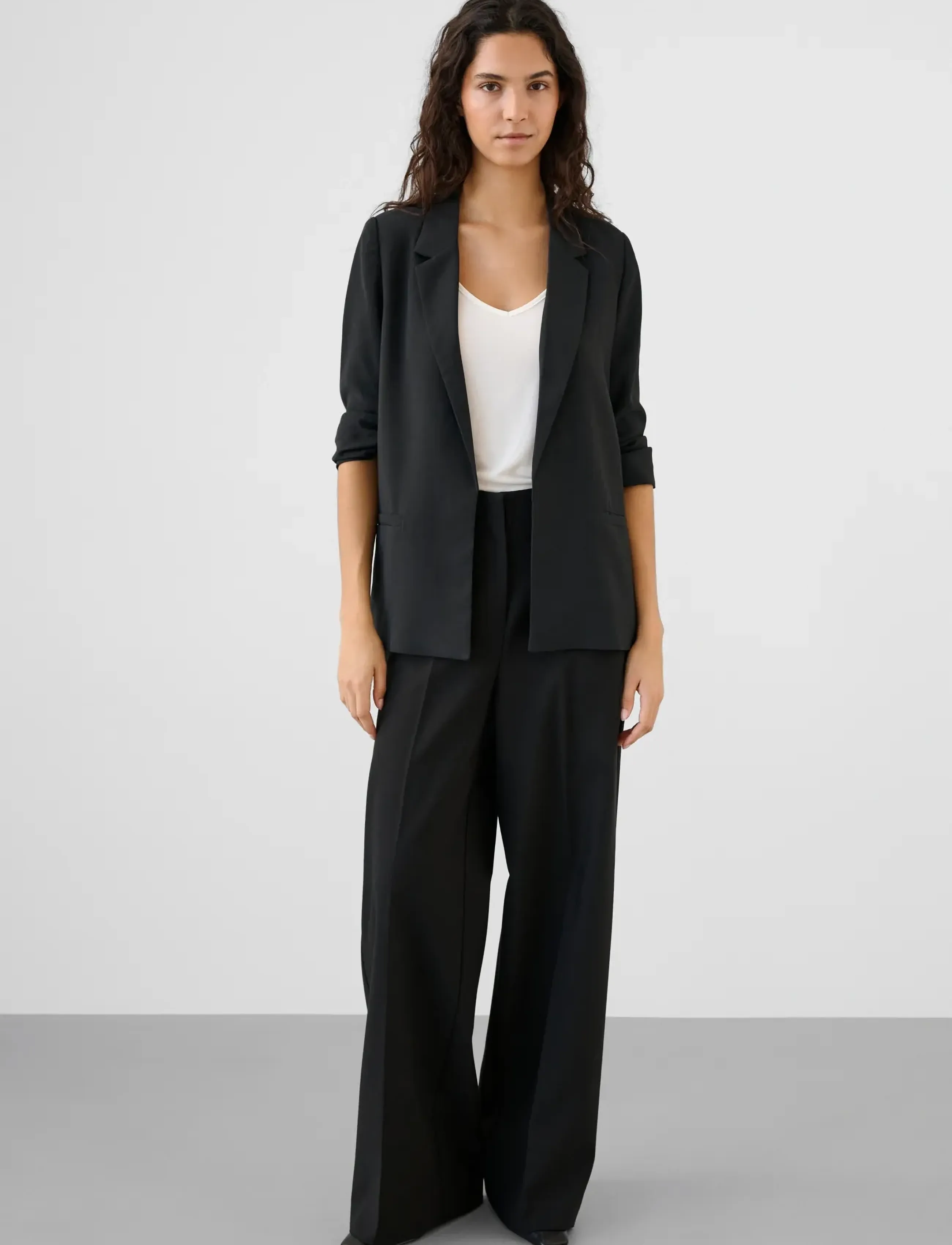 Soaked - SLShirley Blazer - einreihige blazer - black - 3