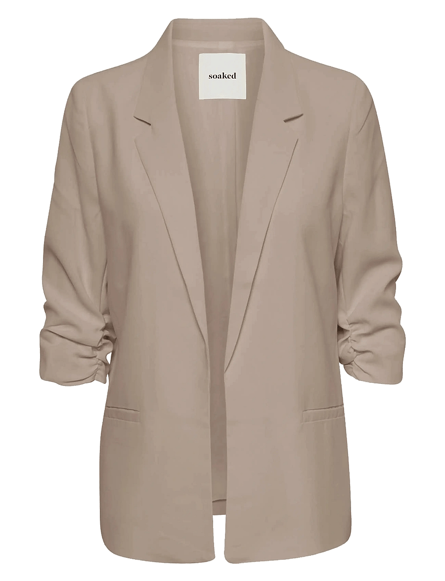Soaked - SLShirley Blazer - enkeltradede blazere - brindle - 1
