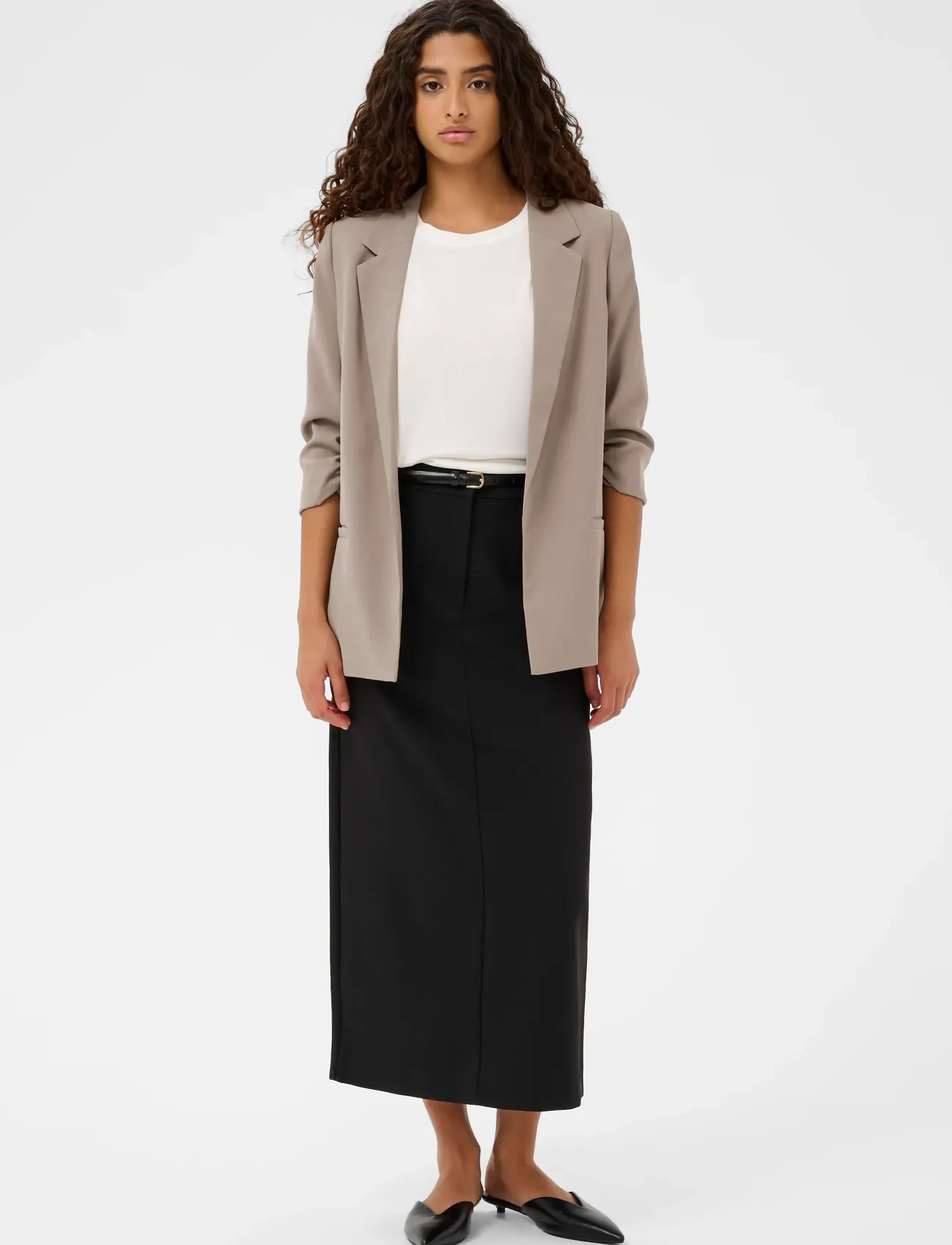 Soaked - SLShirley Blazer - enkeltradede blazere - brindle - 3