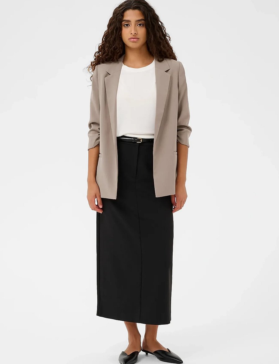 Soaked - SLShirley Blazer - enkeltradede blazere - brindle - 3