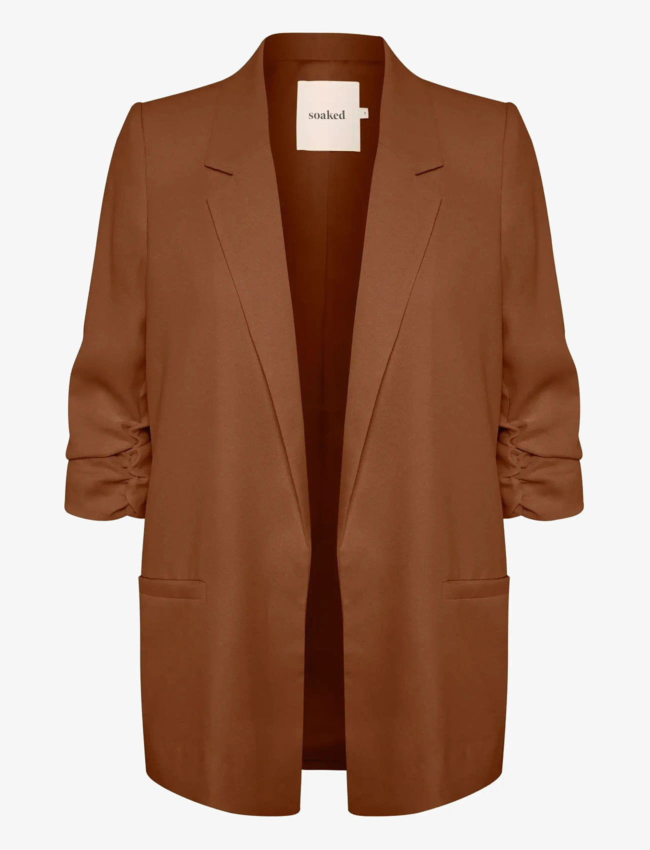 Soaked - SLShirley Blazer - enkeltradede blazere - cappuccino - 1