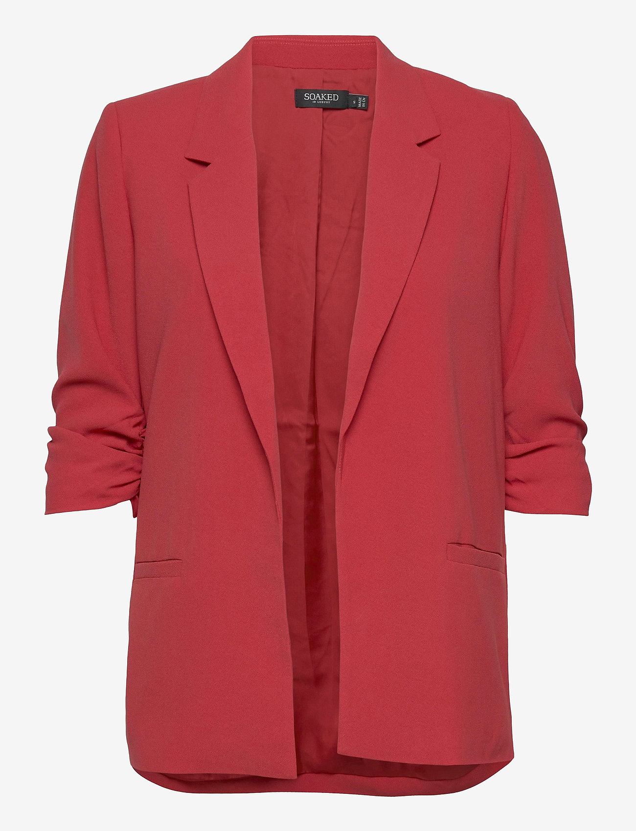 Soaked in Luxury - SLShirley Blazer - party wear at outlet prices - cardinal - 0