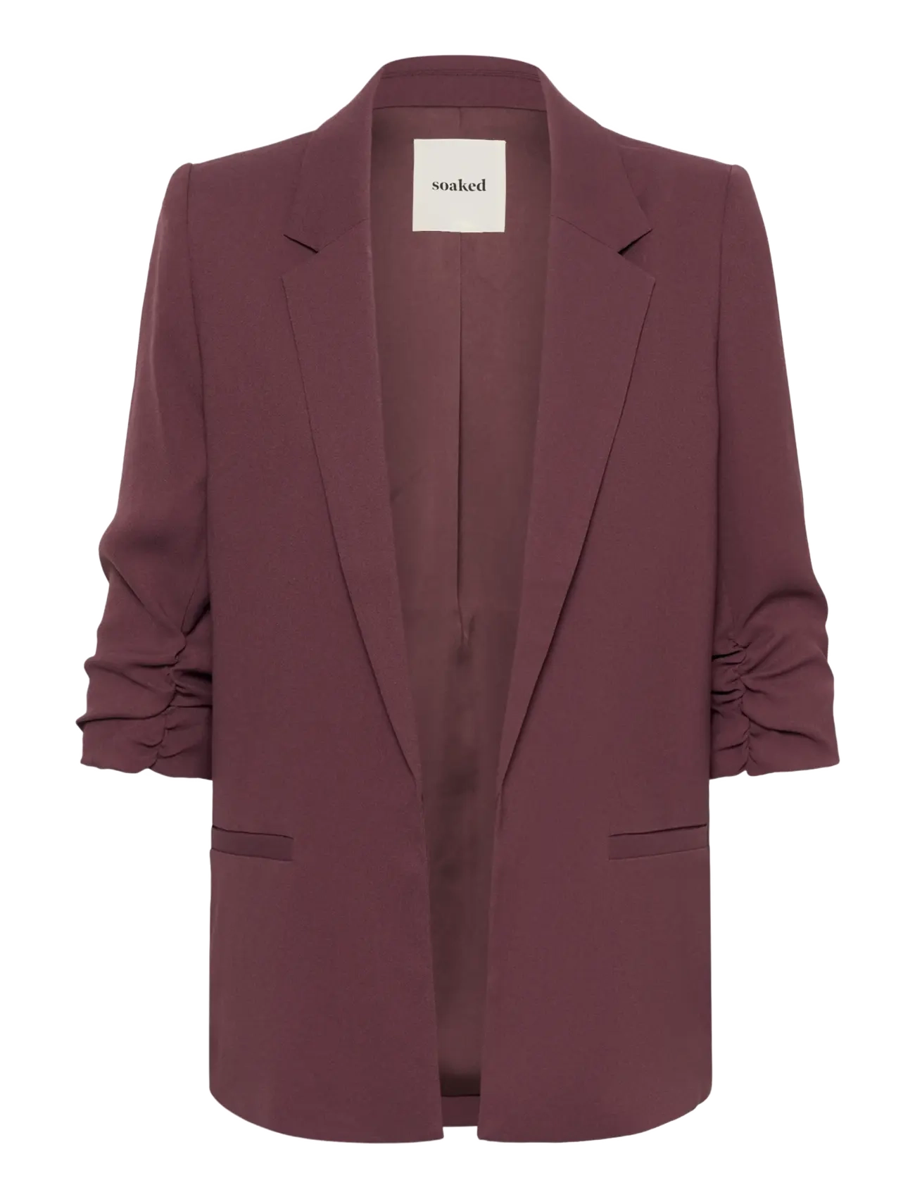 Soaked SLShirley Blazer - Soaked in Luxury - HUCKLEBERRY / burgundy