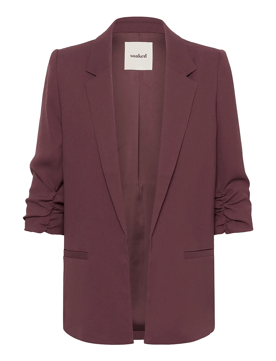 Soaked - SLShirley Blazer - enkeltradede blazere - huckleberry - 1