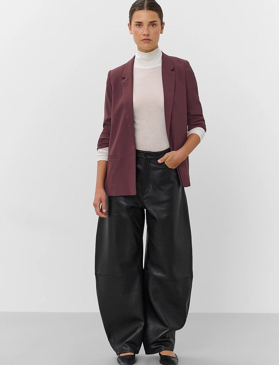 Soaked - SLShirley Blazer - enkeltradede blazere - huckleberry - 3