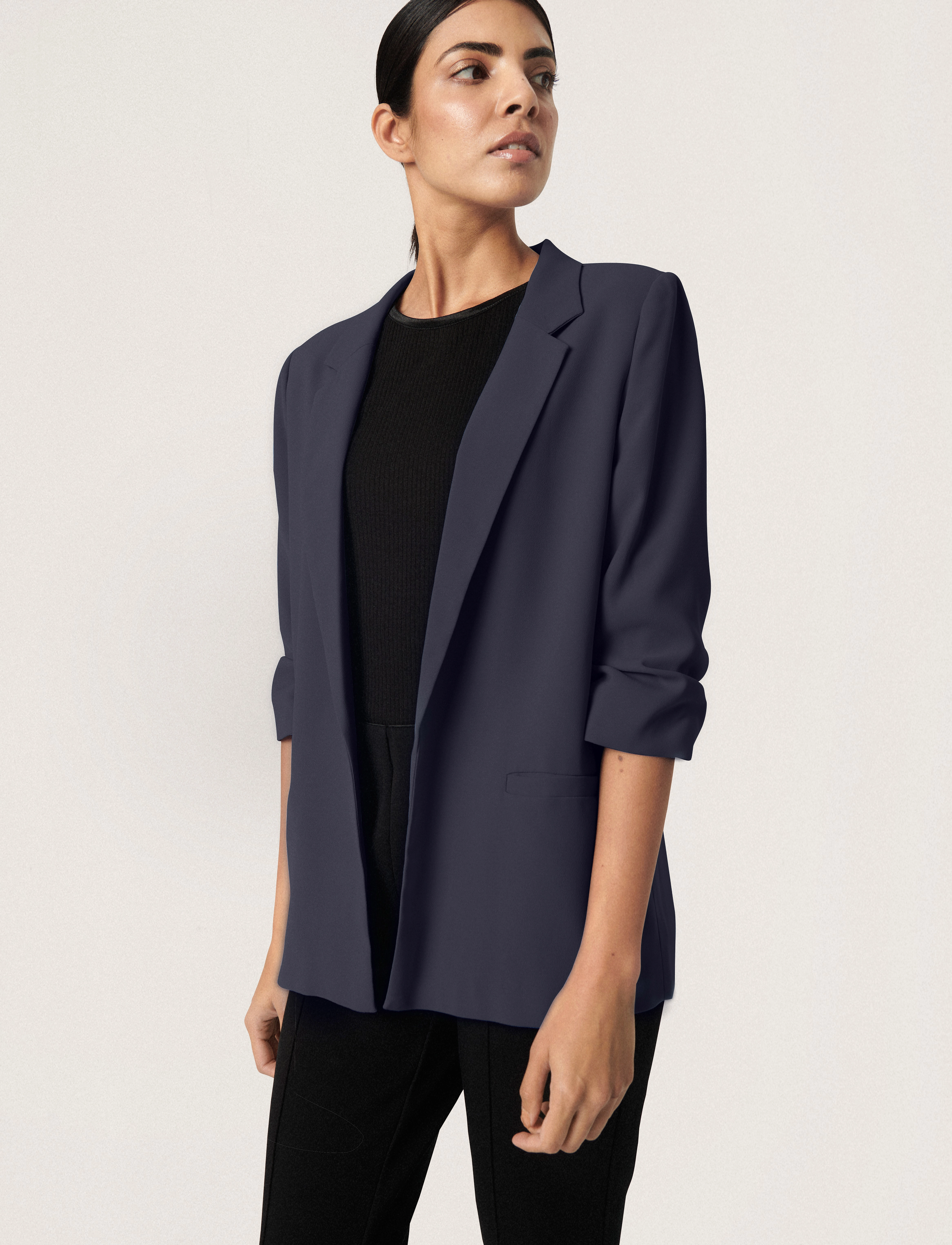 Soaked Slshirley Blazer, XL, Blue, Blazere > Enkeltradede Blazere, Dame