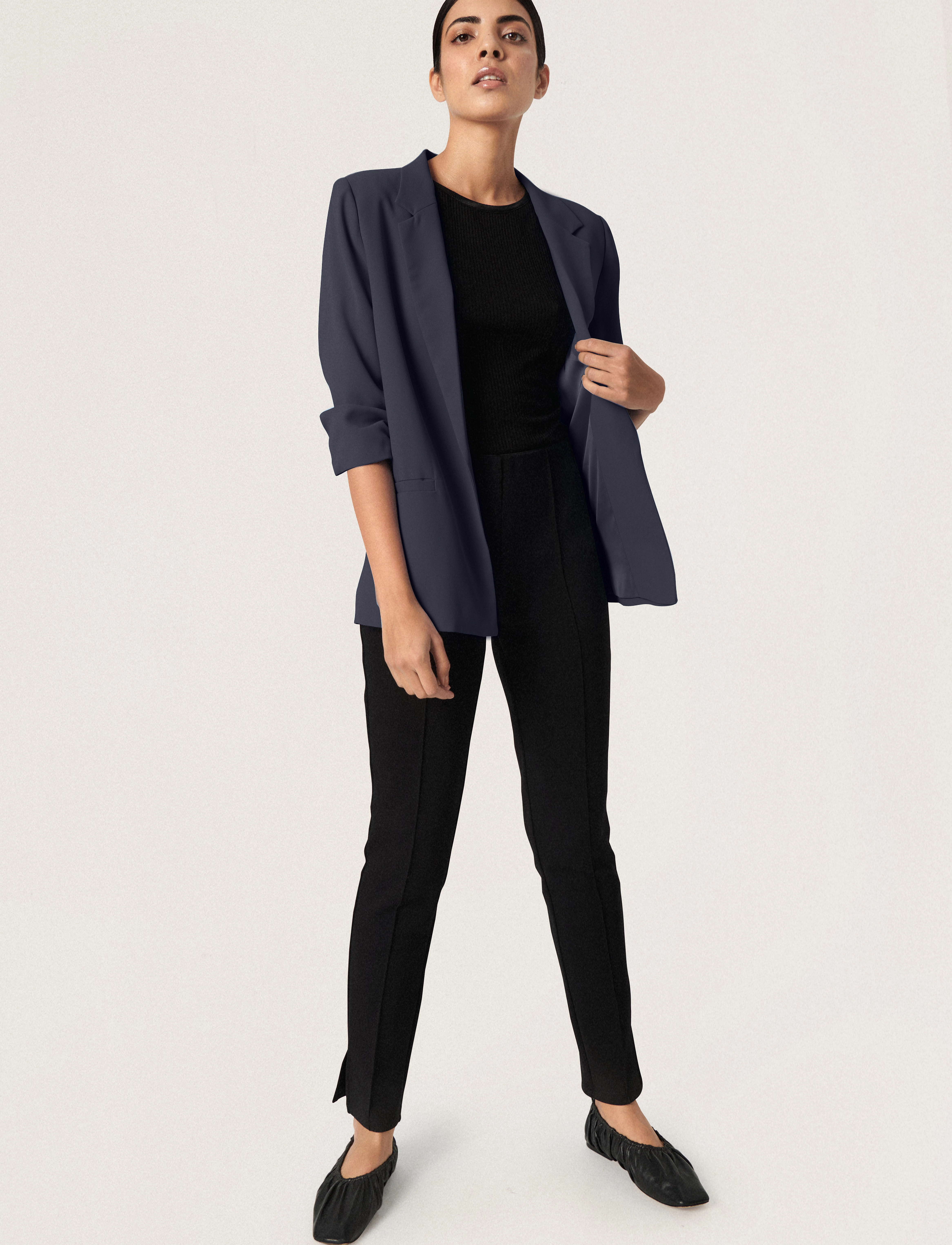 Soaked - SLShirley Blazer - einreihige blazer - navy - 3