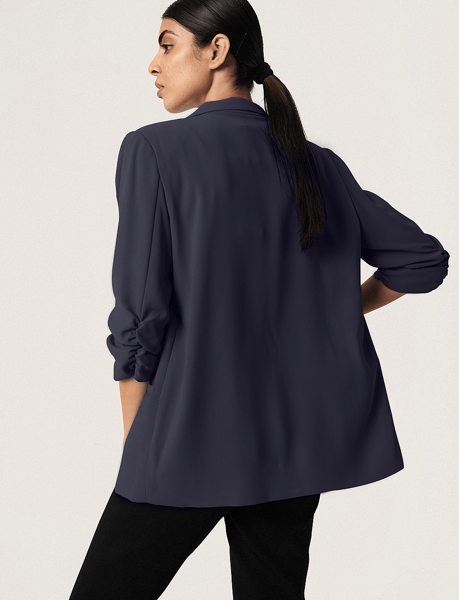Soaked - SLShirley Blazer - Üherealised pintsakud - navy - 5