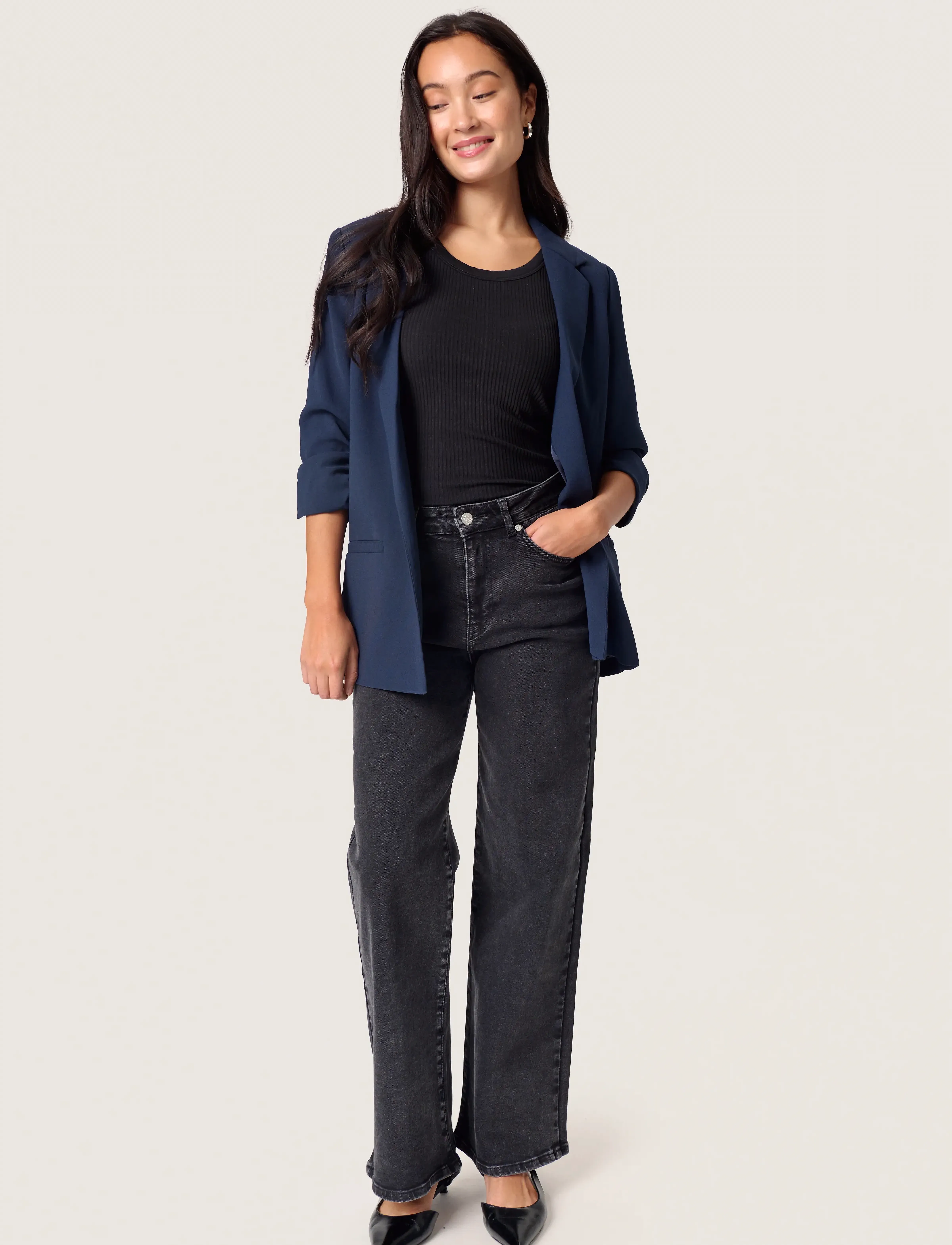 Soaked - SLShirley Blazer - einreihige blazer - night sky - 3