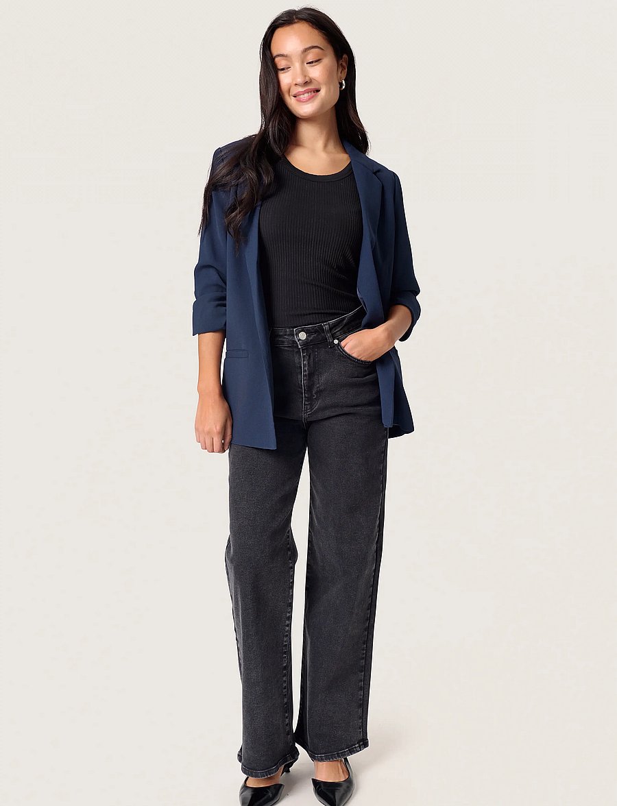 Soaked - SLShirley Blazer - Üherealised pintsakud - night sky - 3