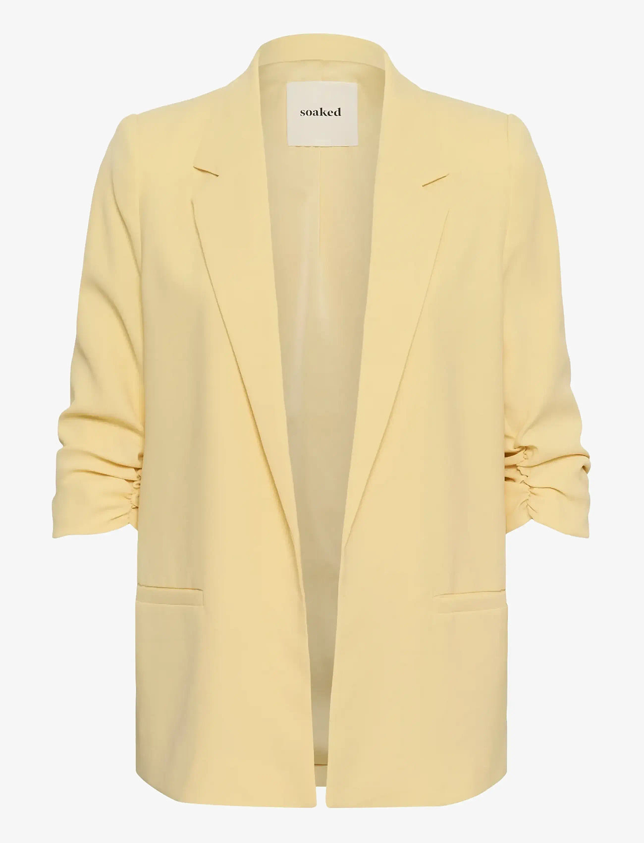 Soaked - SLShirley Blazer - enkeltradede blazere - reed yellow - 1