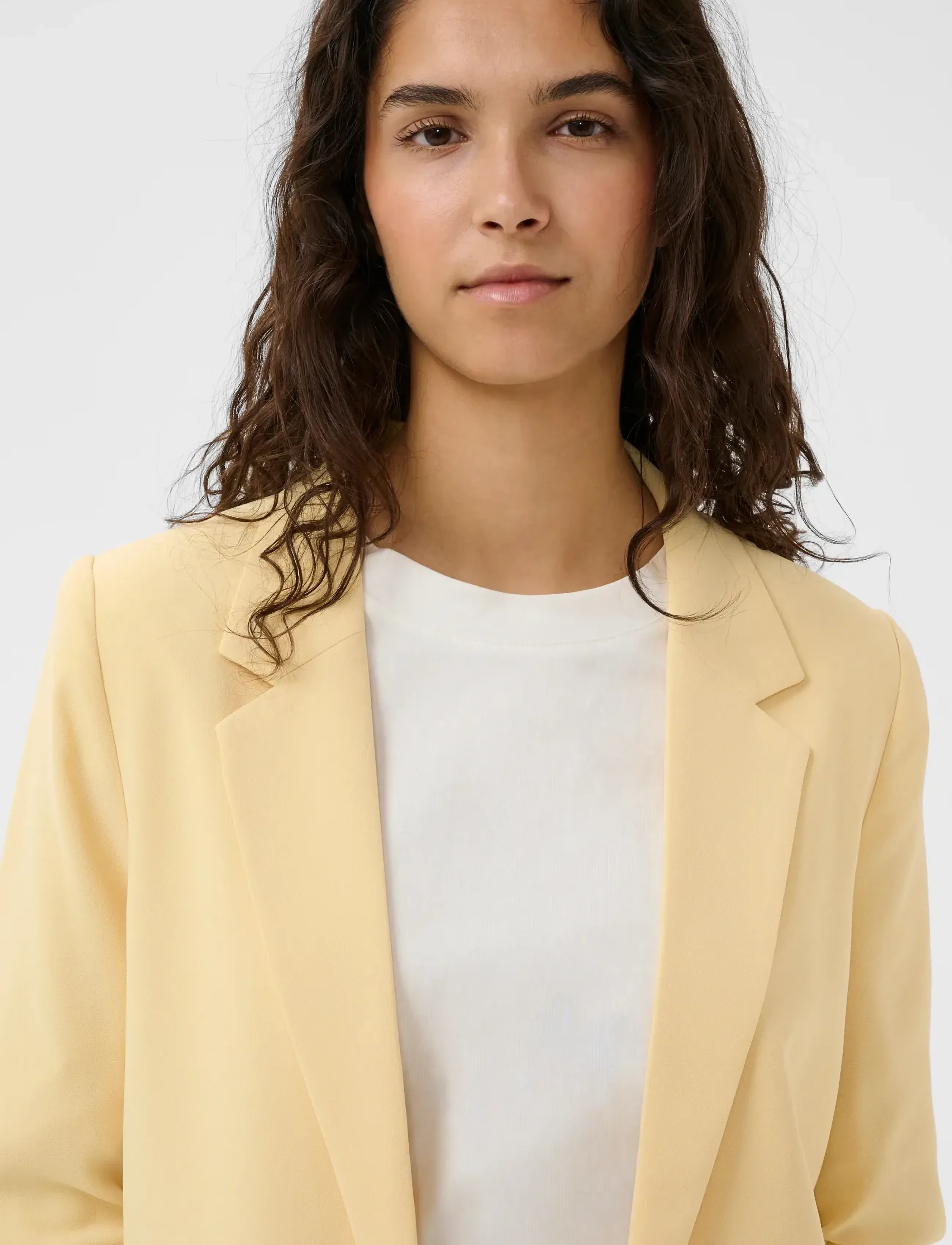 Soaked - SLShirley Blazer - einreihige blazer - reed yellow - 5