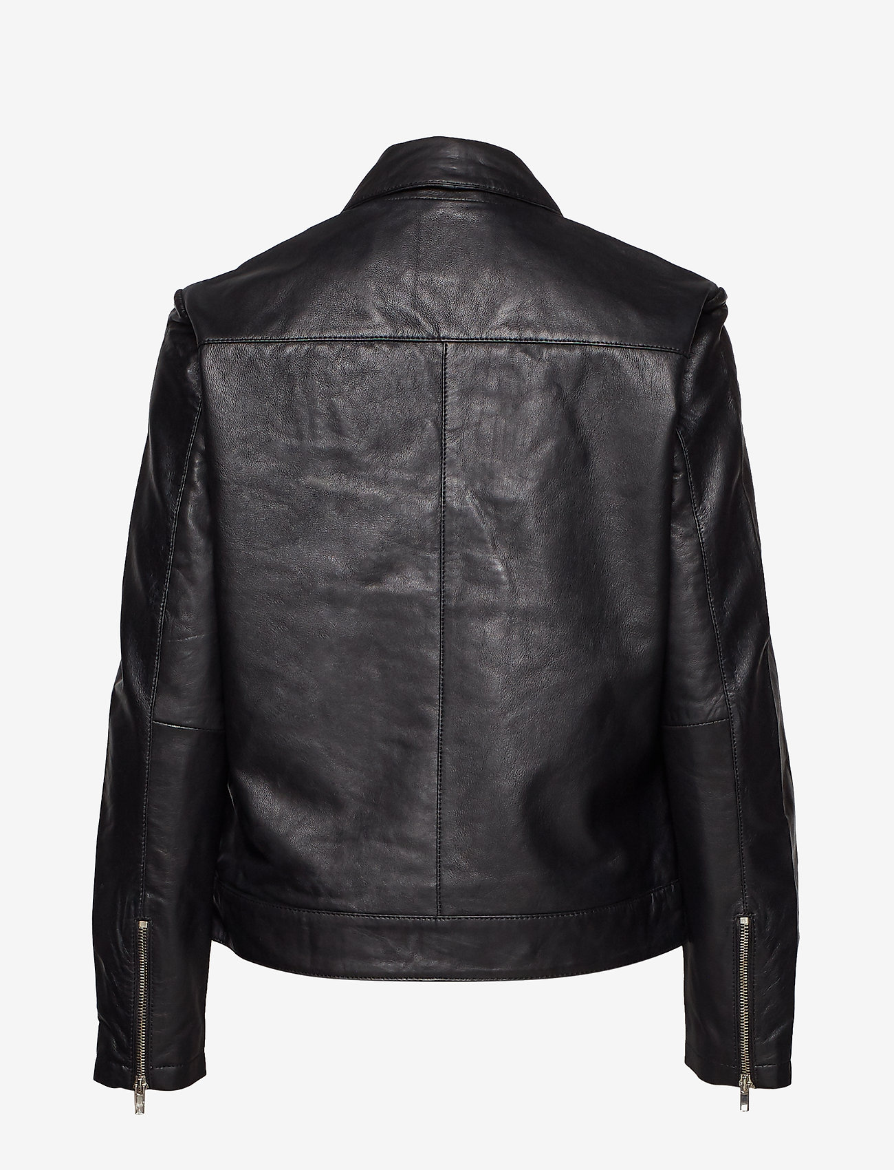 Soaked in Luxury - SLMaeve Leather Jacket LS - frühlingsjacken - black - 3