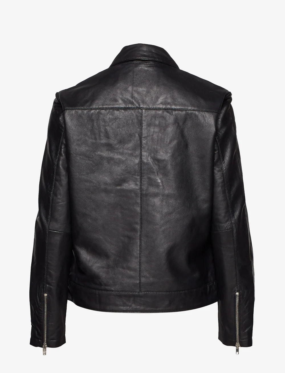 Soaked in Luxury - SLMaeve Leather Jacket LS - læderjakker - black - 3