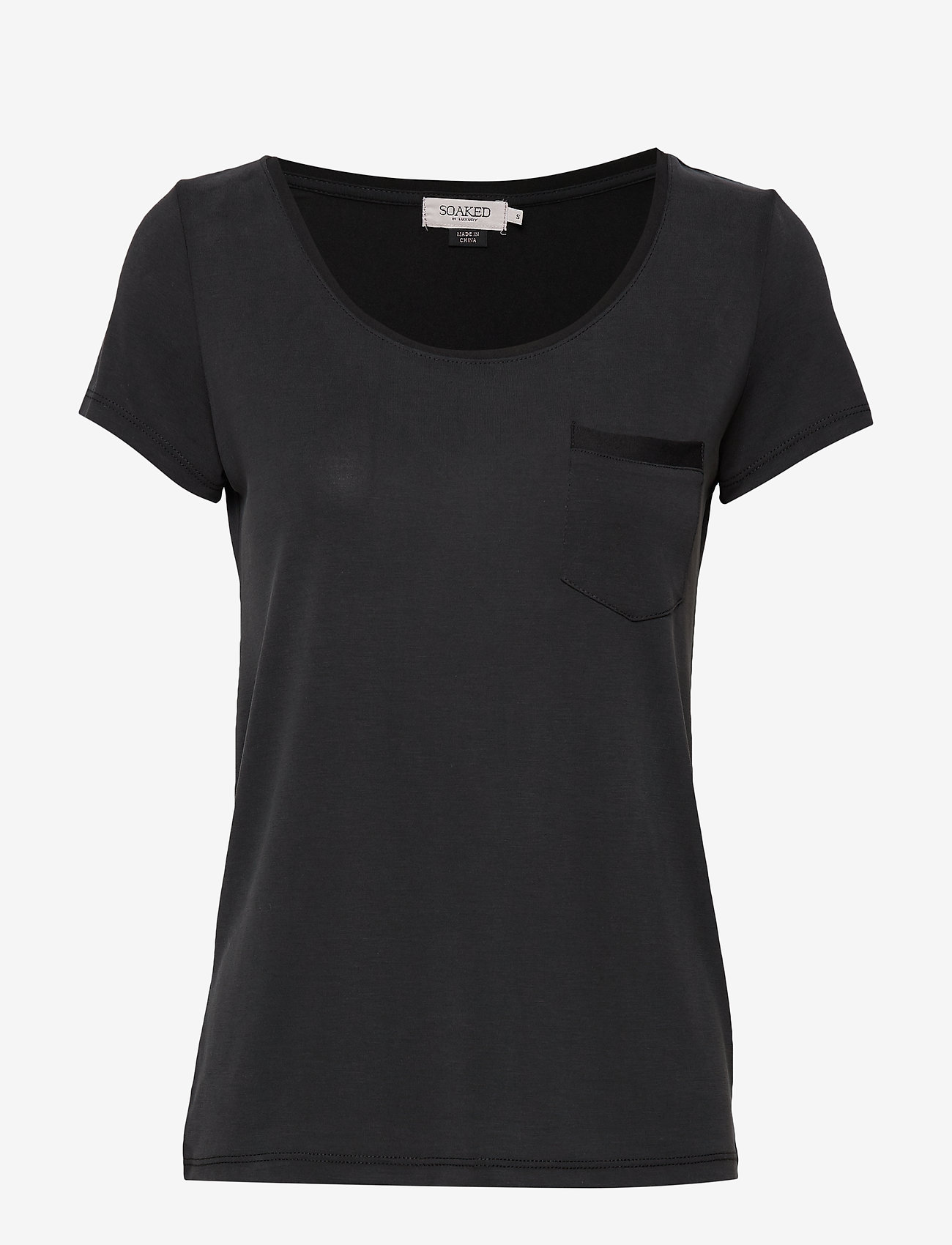 Soaked in Luxury - SLColumbine Tee - t-shirts - black - 1