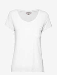 Soaked in Luxury - SLColumbine Tee - t-shirts - broken white - 1