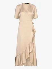 Soaked in Luxury - SLKarven Dress - sukienki kopertowe - sandshell - 0