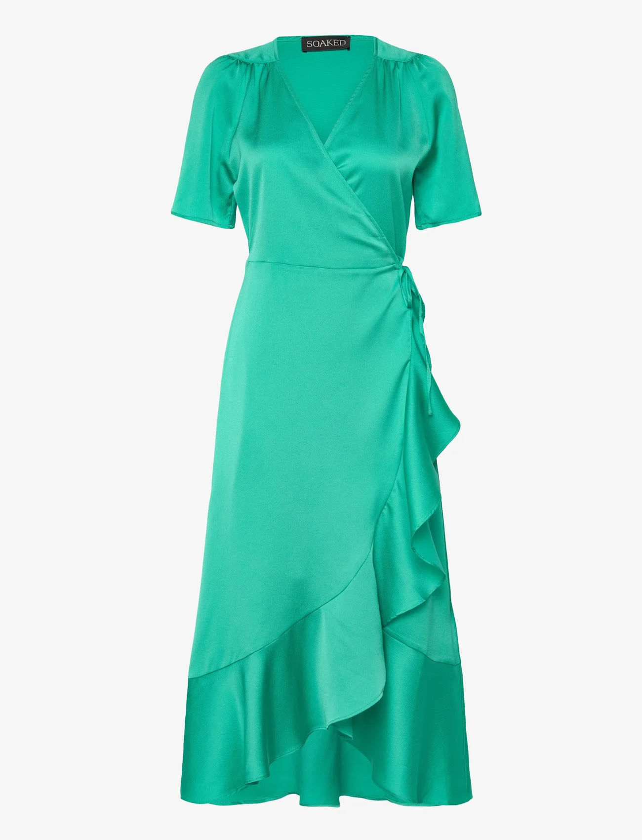 Soaked in Luxury - SLKarven Dress - slå-om-kjoler - sea green - 0
