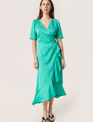 Soaked in Luxury - SLKarven Dress - sukienki kopertowe - sea green - 2
