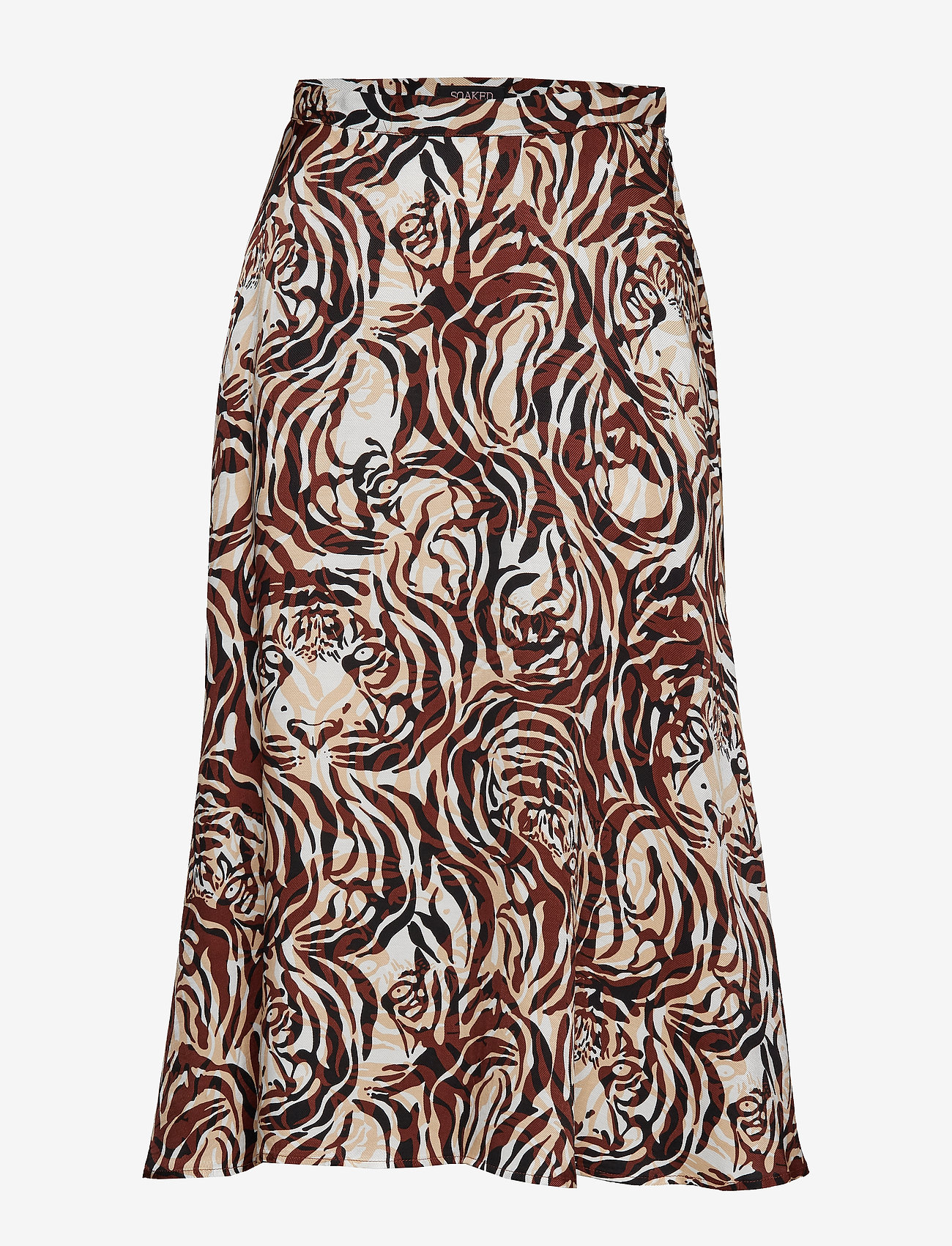 Soaked in Luxury - SL Keyla Skirt - midi nederdele - tiger print - 0