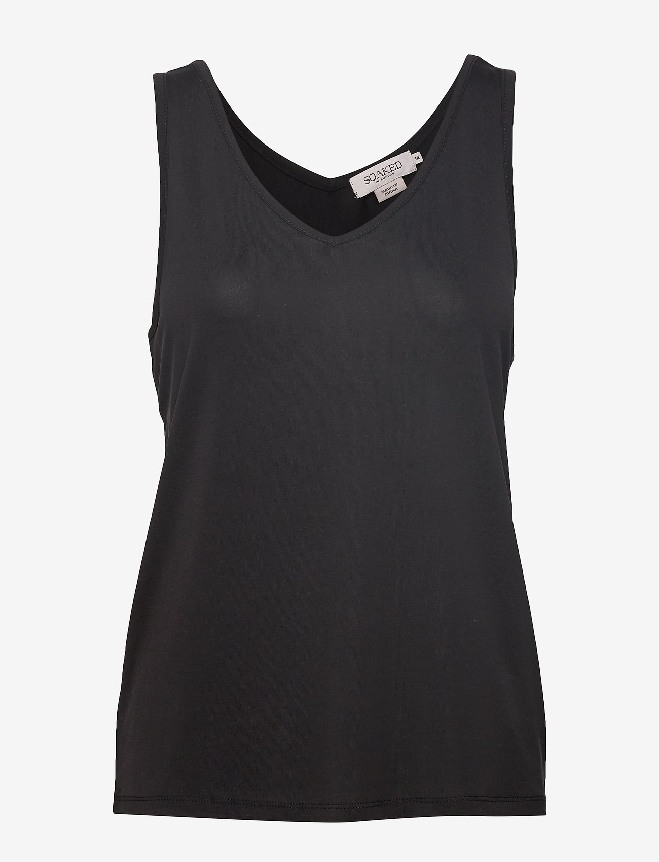 Soaked in Luxury - SLColumbine Tank Top - linnen - black - 1