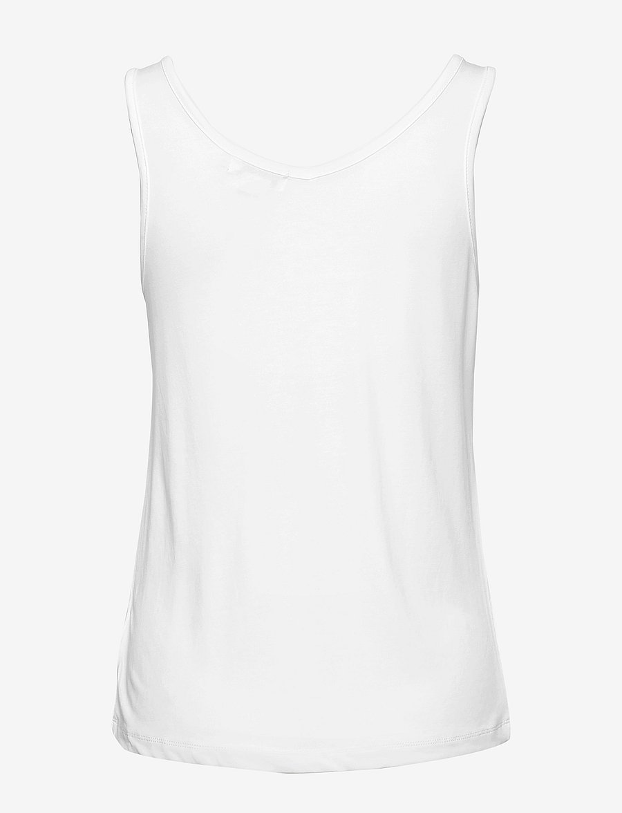 Soaked - SLColumbine Tank Top - varrukateta topid - broken white - 2