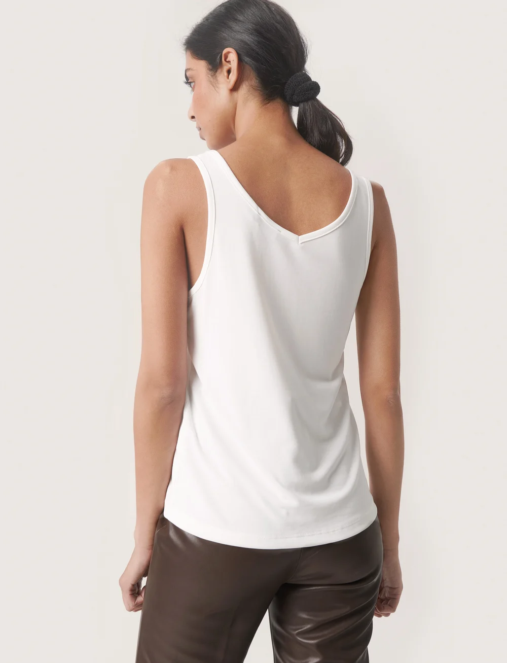 Soaked in Luxury - SLColumbine Tank Top - tanktops - broken white - 4