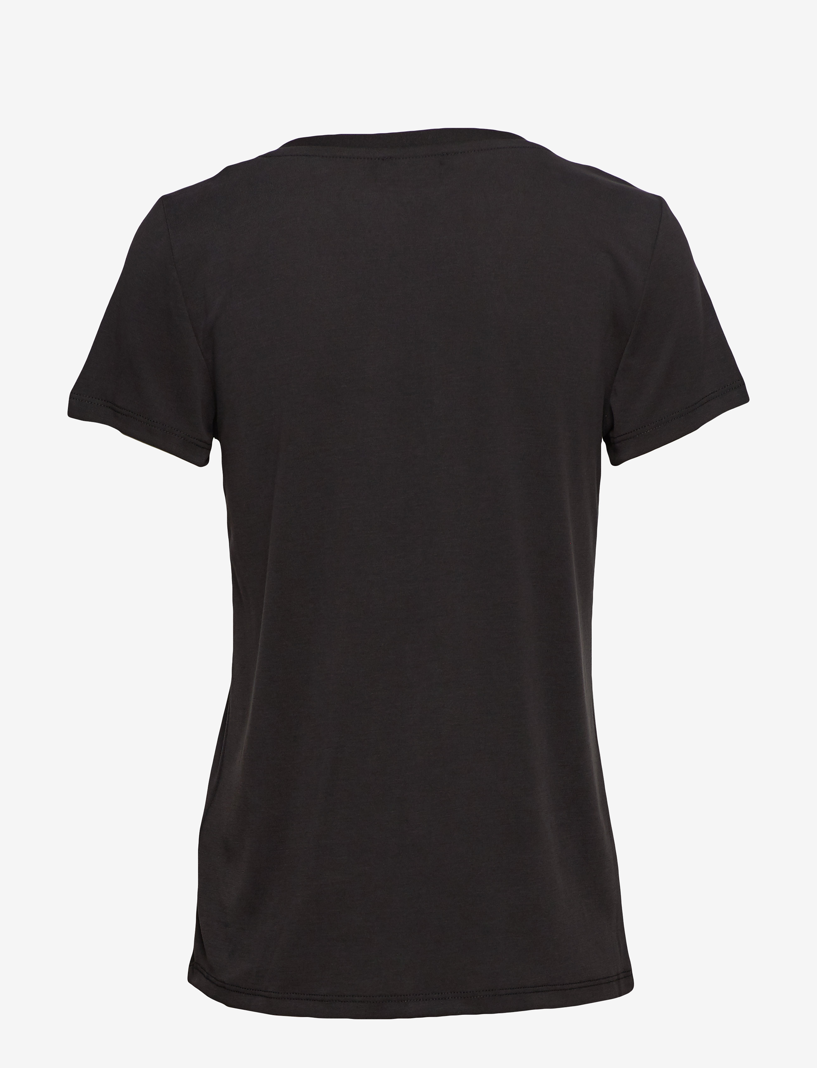 Soaked - SLColumbine V-neck SS - t-shirts - black - 2