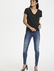 Soaked in Luxury - SLColumbine V-neck SS - lowest prices - black - 3