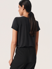 Soaked in Luxury - SLColumbine V-neck SS - lowest prices - black - 4