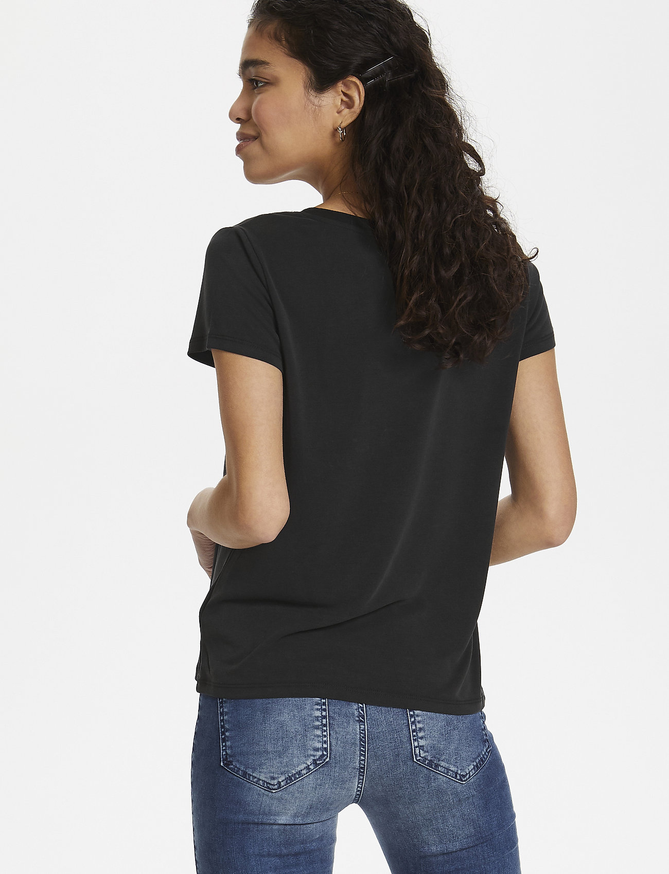 Soaked Slcolumbine V-Neck Ss t-shirts dam – bild 6
